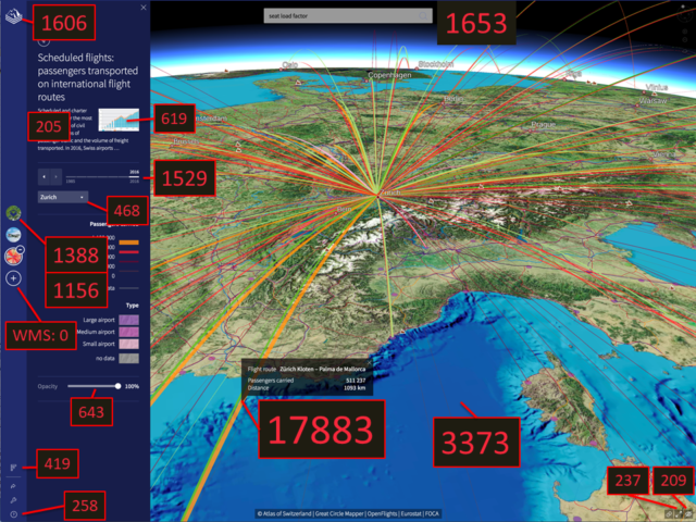 Atlas of Switzerland – online: Function views